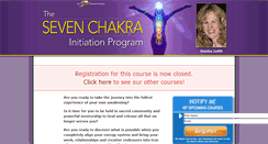 Desktop Screenshot of chakrainitiation.com